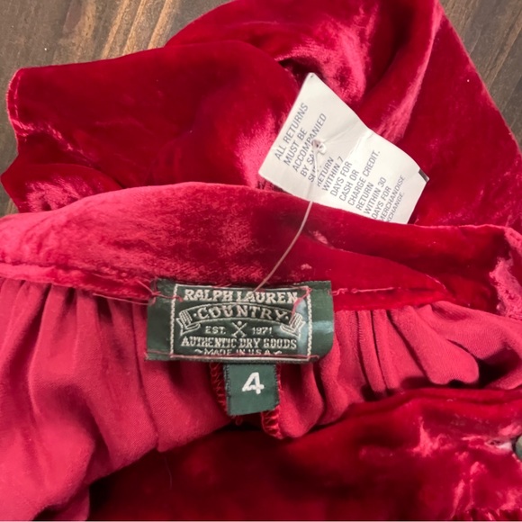 Women's Ralph Lauren Vintage Pleated Crushed Velvet Skirt NWT - Picture 10 of 14